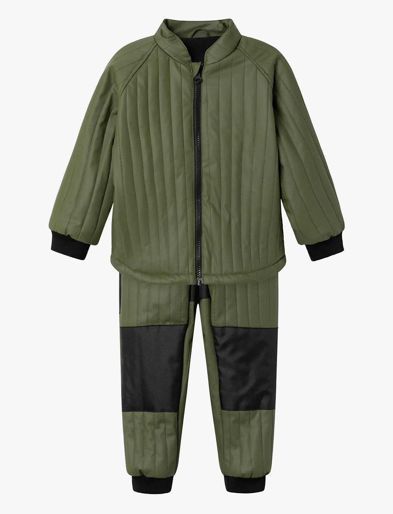 name it - NMMMUD RUB QUILT SET SOLID FO - overtøj - climbing ivy - 0