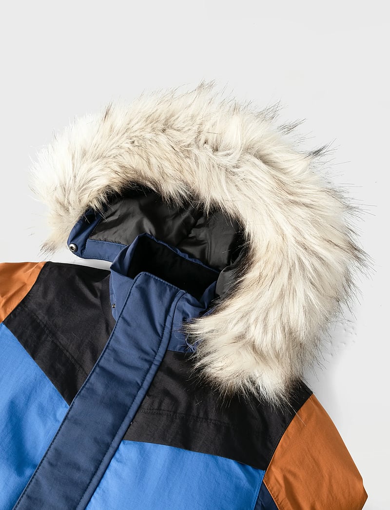 name it - NMNSTORM12 SKI SUIT BLOCK FO - shop efter alder - leather brown - 3