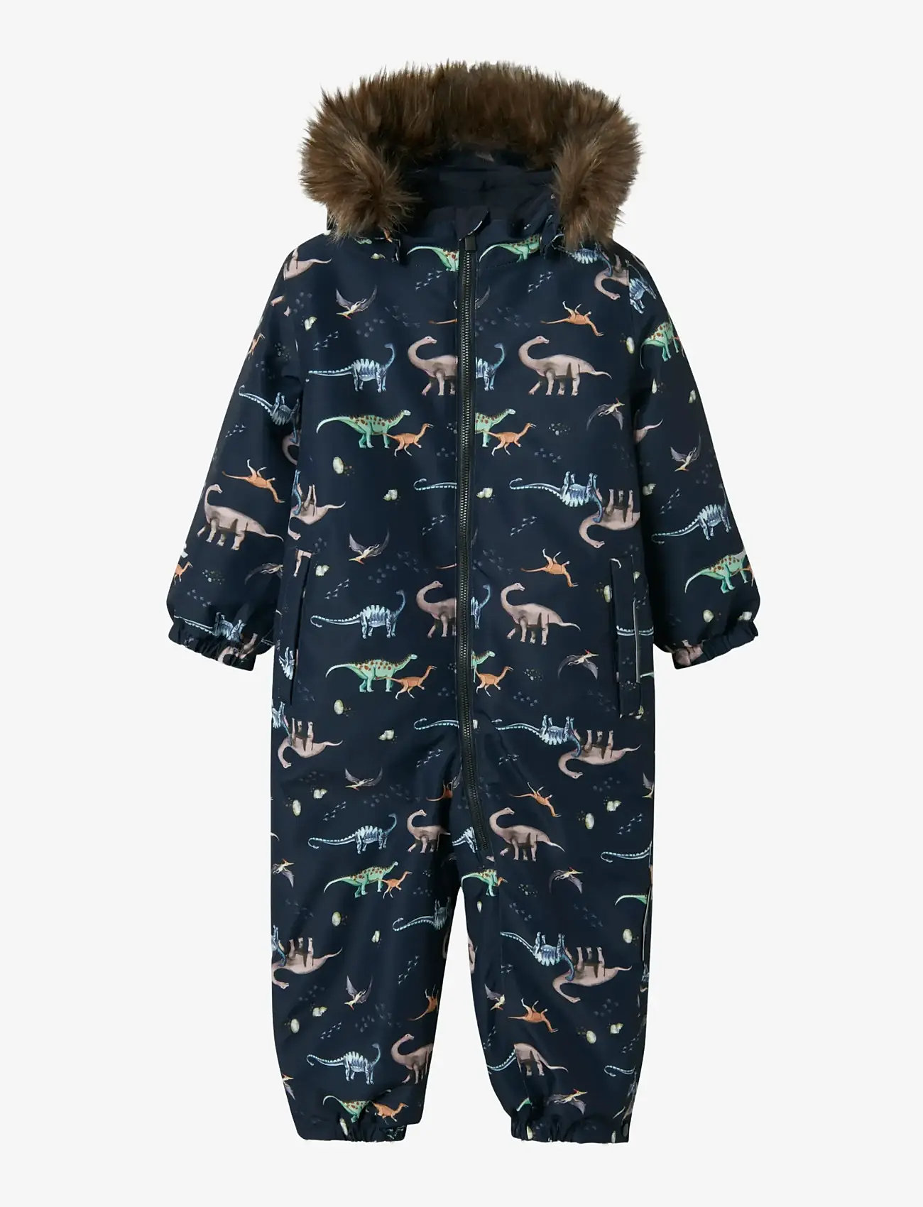 name it - NMMSNOW10 SUIT AOP FO NOOS - schneeanzug - dark sapphire - 1