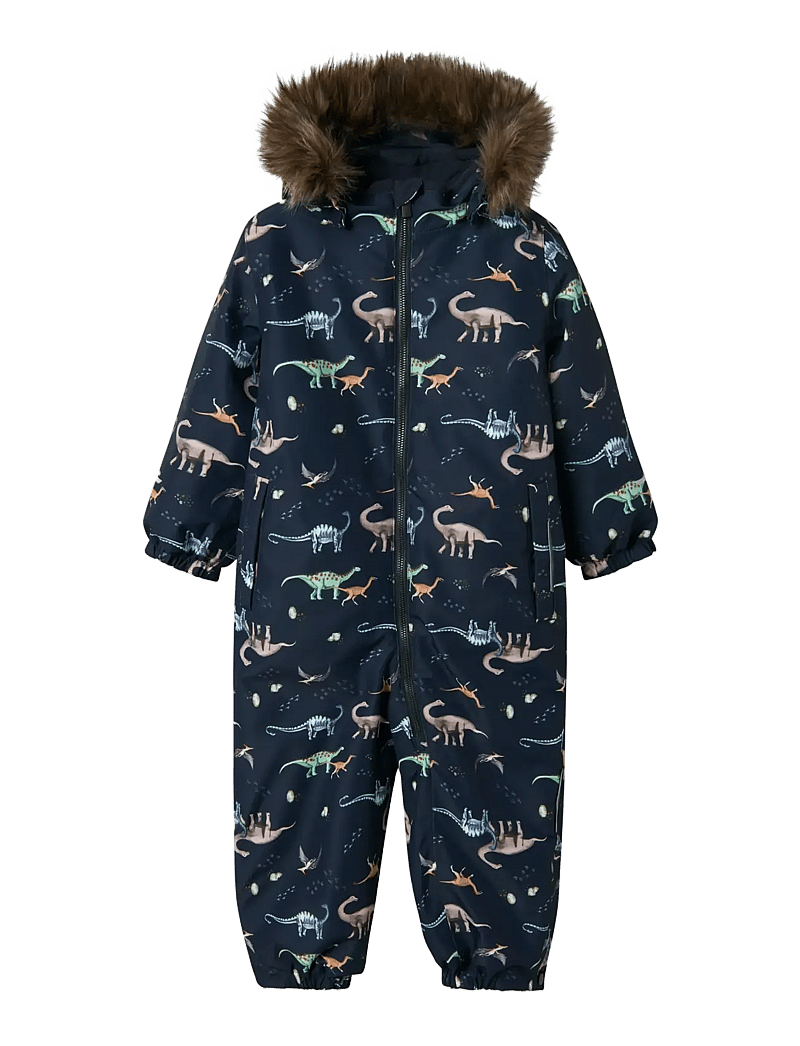 name it - NMMSNOW10 SUIT AOP FO NOOS - schneeanzug - dark sapphire - 1