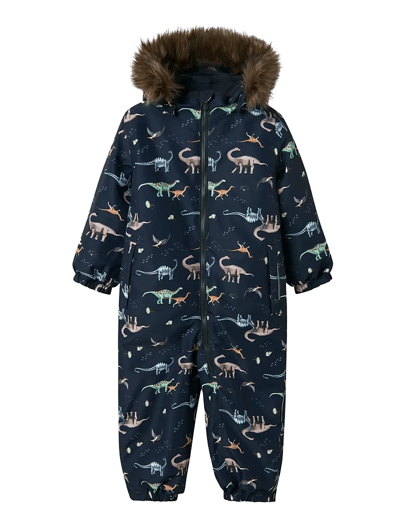 name it - NMMSNOW10 SUIT AOP FO NOOS - schneeanzug - dark sapphire - 1