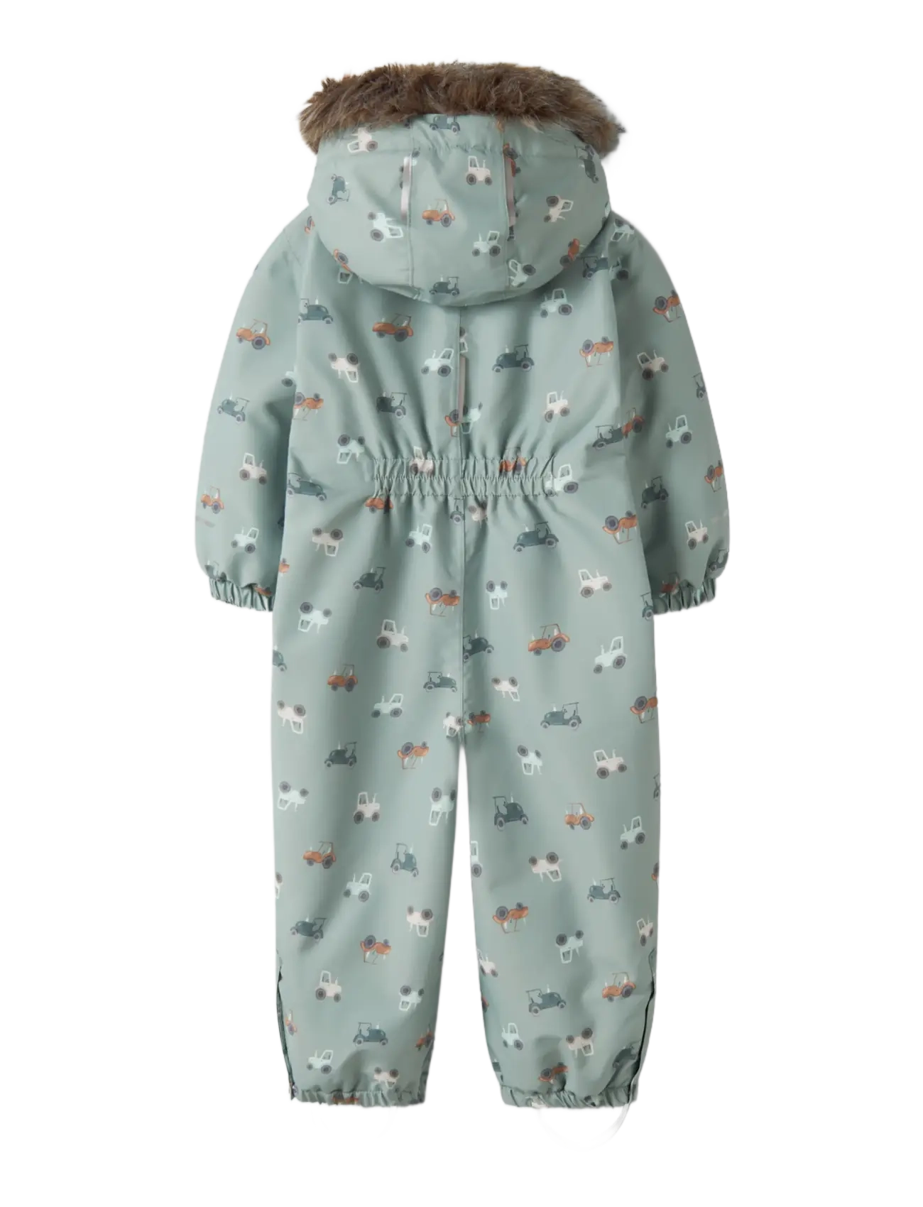 name it - NMMSNOW10 SUIT AOP FO NOOS - vinteroveraller - iceberg green - 1