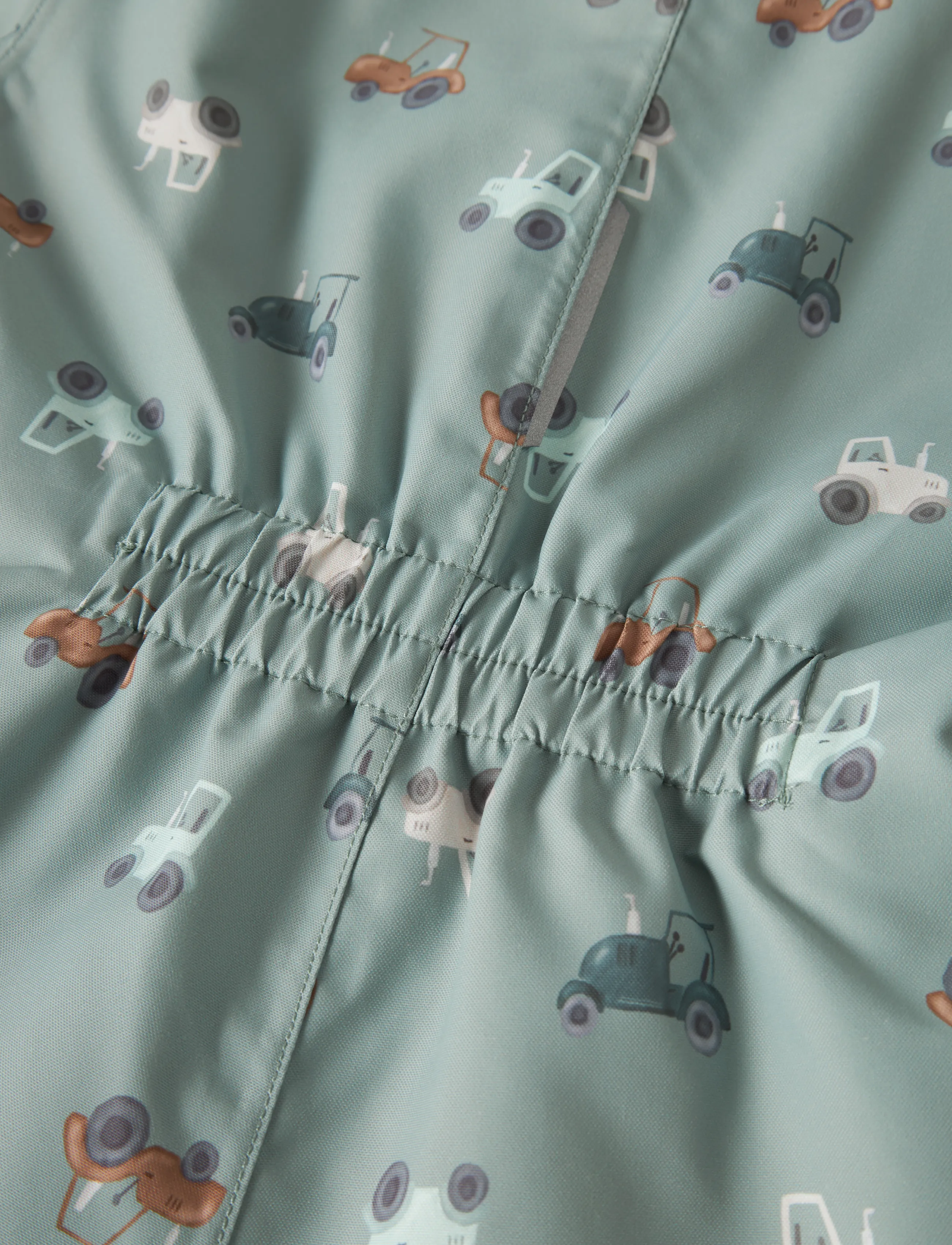 name it - NMMSNOW10 SUIT AOP FO NOOS - vinteroveraller - iceberg green - 4