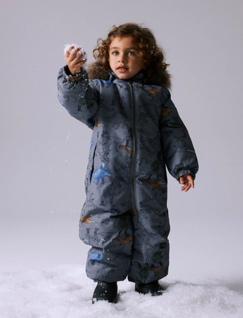 name it - NMMSNOW10 SUIT AOP FO NOOS - vinteroveraller - mockingbird - 0