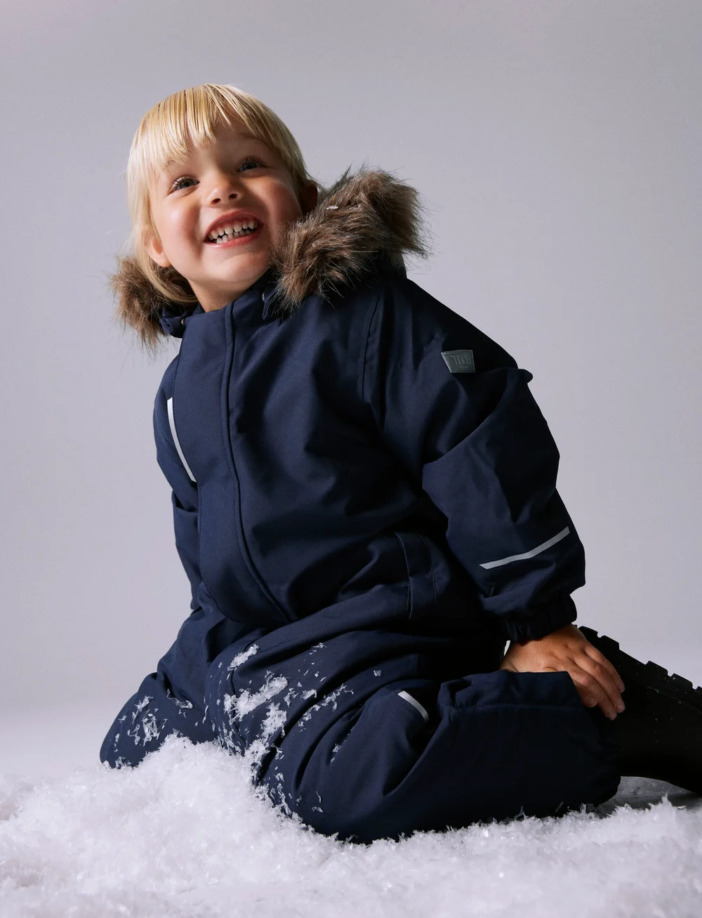 name it - NMNSNOW10 SUIT SOLID FO NOOS - vinteroveraller - dark sapphire - 0