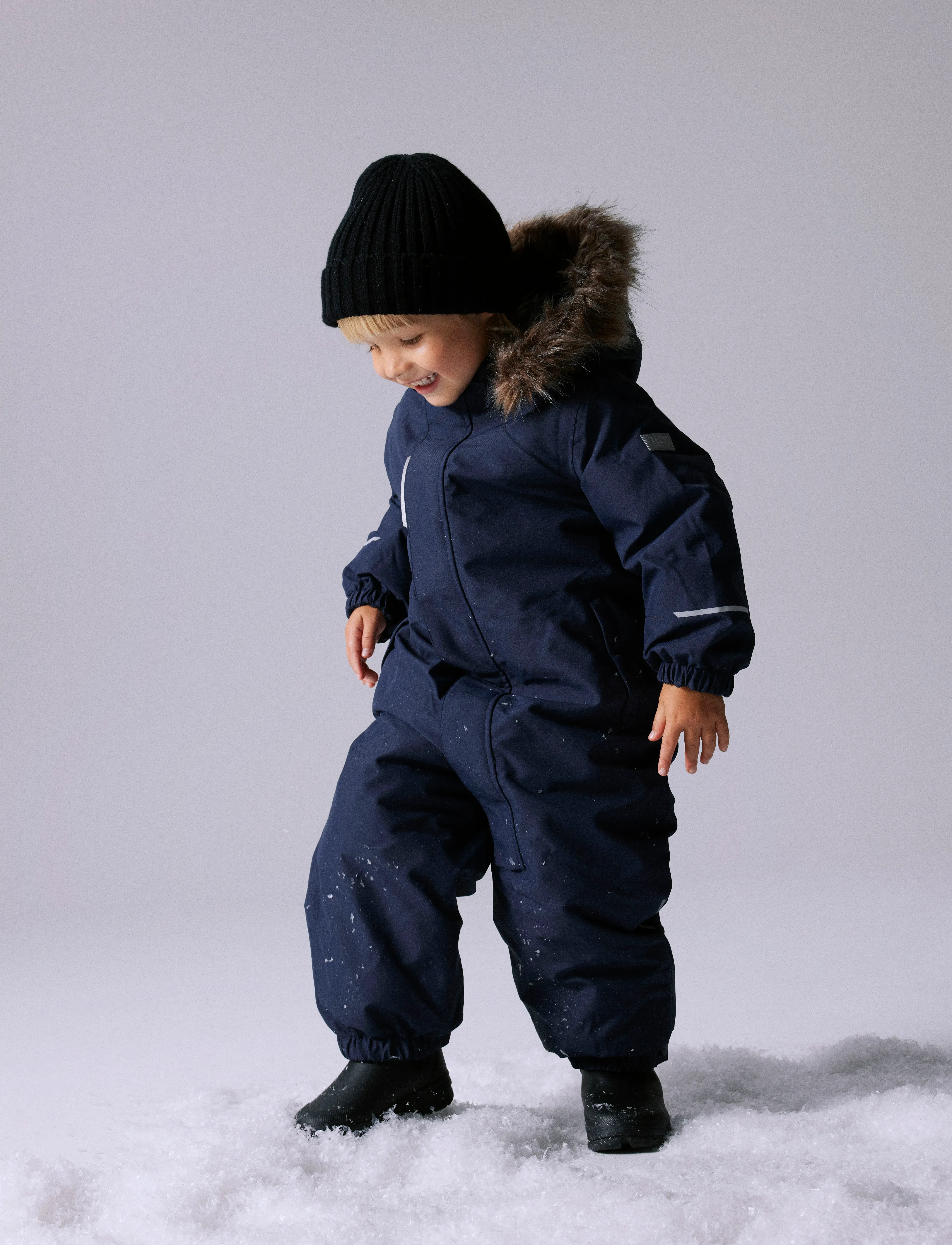 name it - NMNSNOW10 SUIT SOLID FO NOOS - overaller - dark sapphire - 3