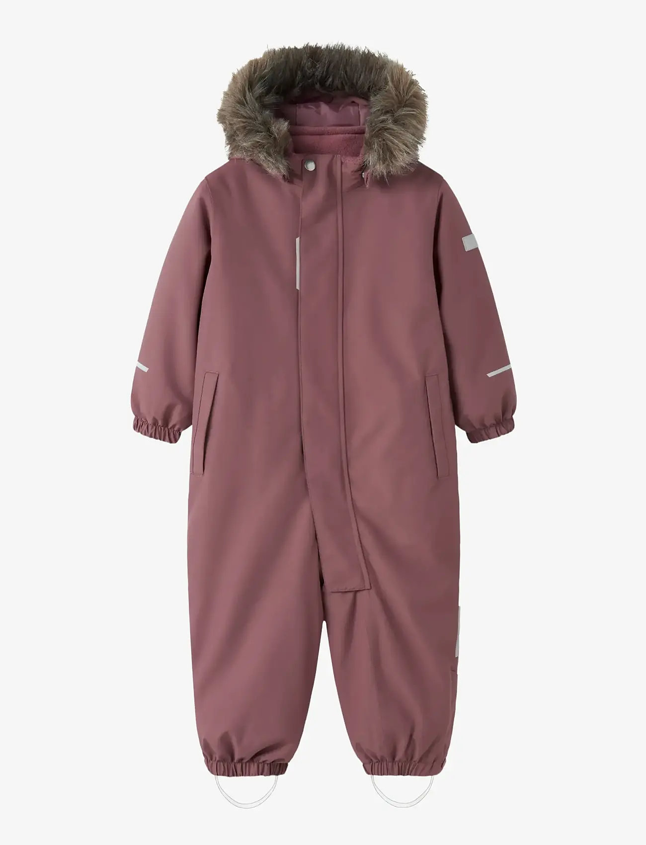 name it - NMNSNOW10 SUIT SOLID FO NOOS - vinteroveraller - rose brown - 0