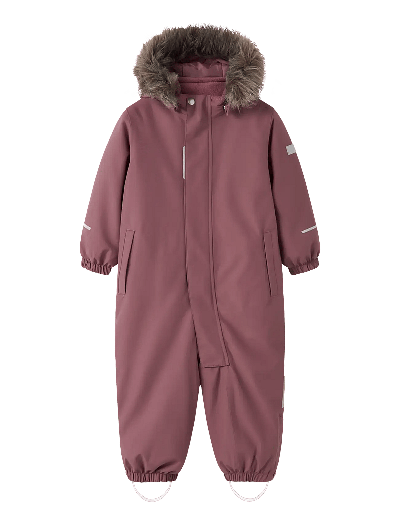 name it - NMNSNOW10 SUIT SOLID FO NOOS - schneeanzug - rose brown - 0