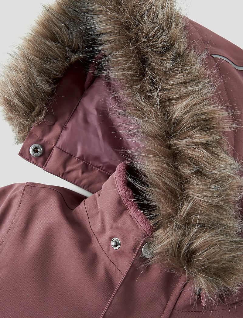 name it - NMNSNOW10 SUIT SOLID FO NOOS - vinteroveraller - rose brown - 2