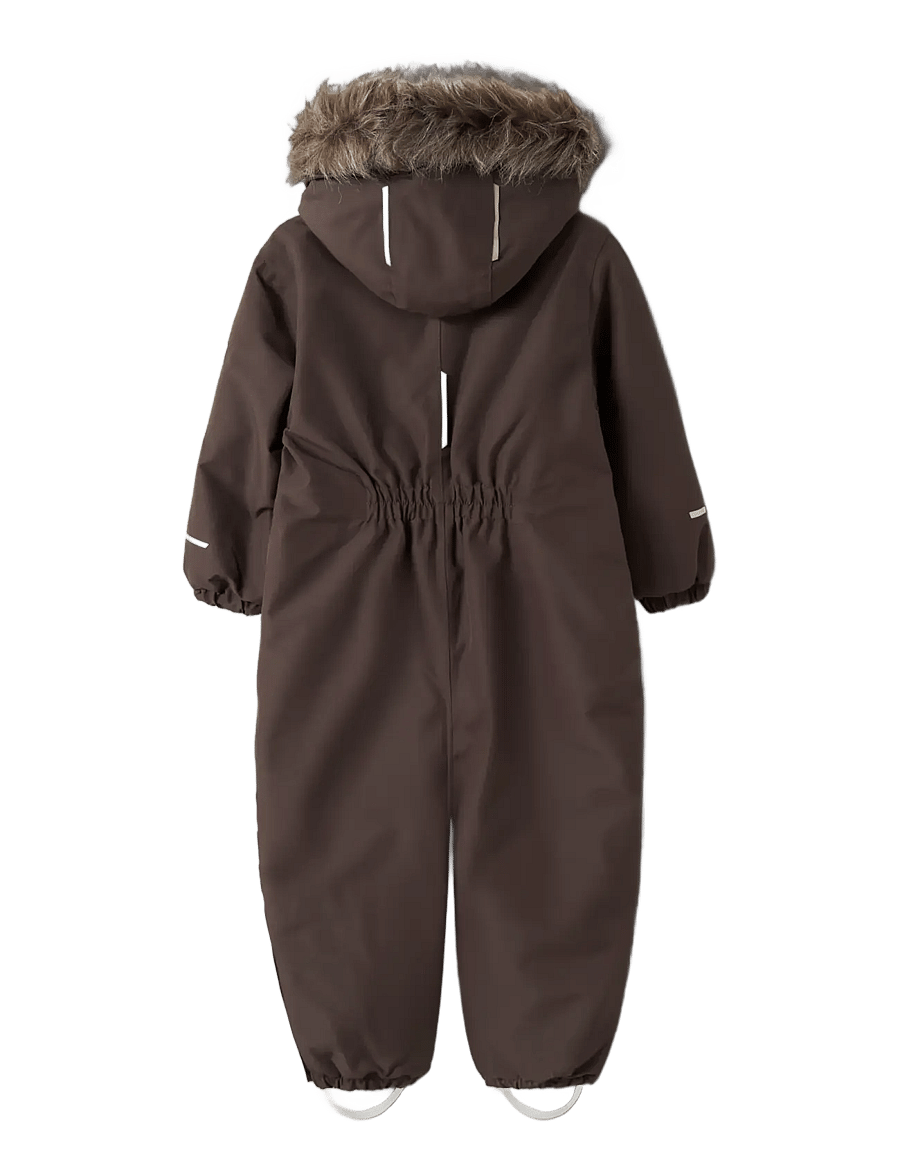 name it - NMNSNOW10 SUIT SOLID FO NOOS - shop efter alder - seal brown - 1