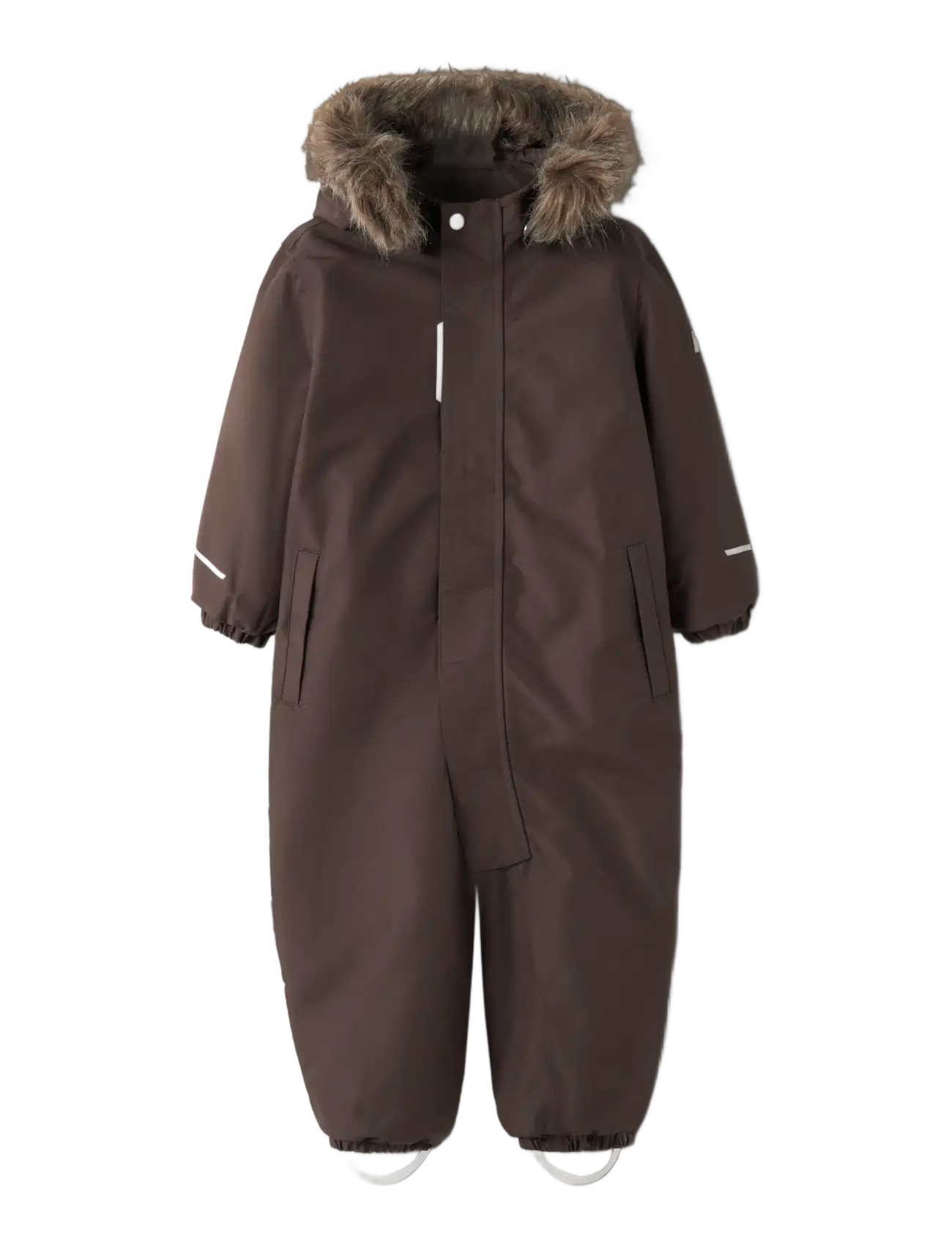 name it - NMNSNOW10 SUIT SOLID FO NOOS - shop efter alder - seal brown - 2