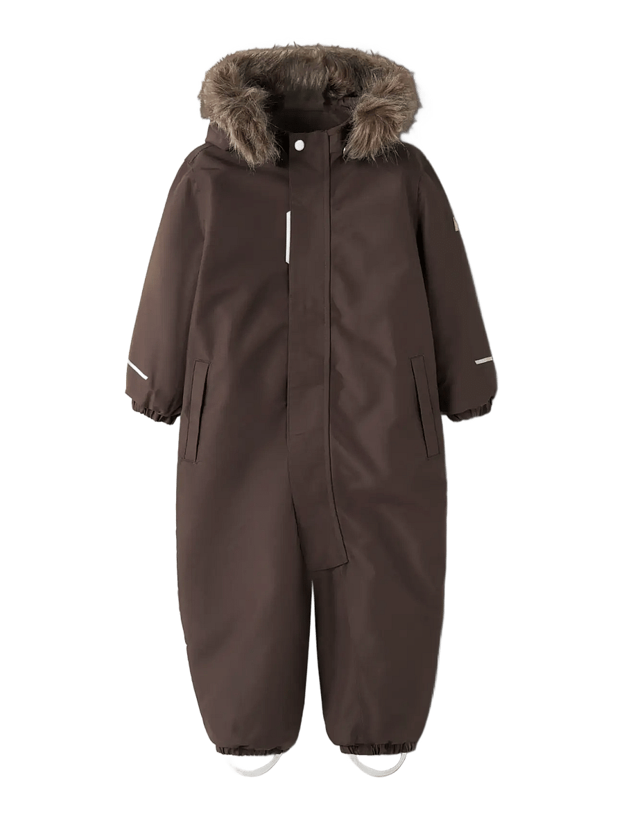 name it - NMNSNOW10 SUIT SOLID FO NOOS - shop efter alder - seal brown - 2