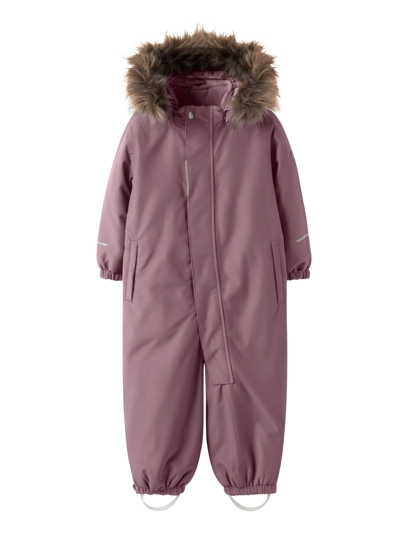 name it NMNSNOW10 SUIT SOLID FO NOOS - Kombinezony - WISTFUL MAUVE / purple