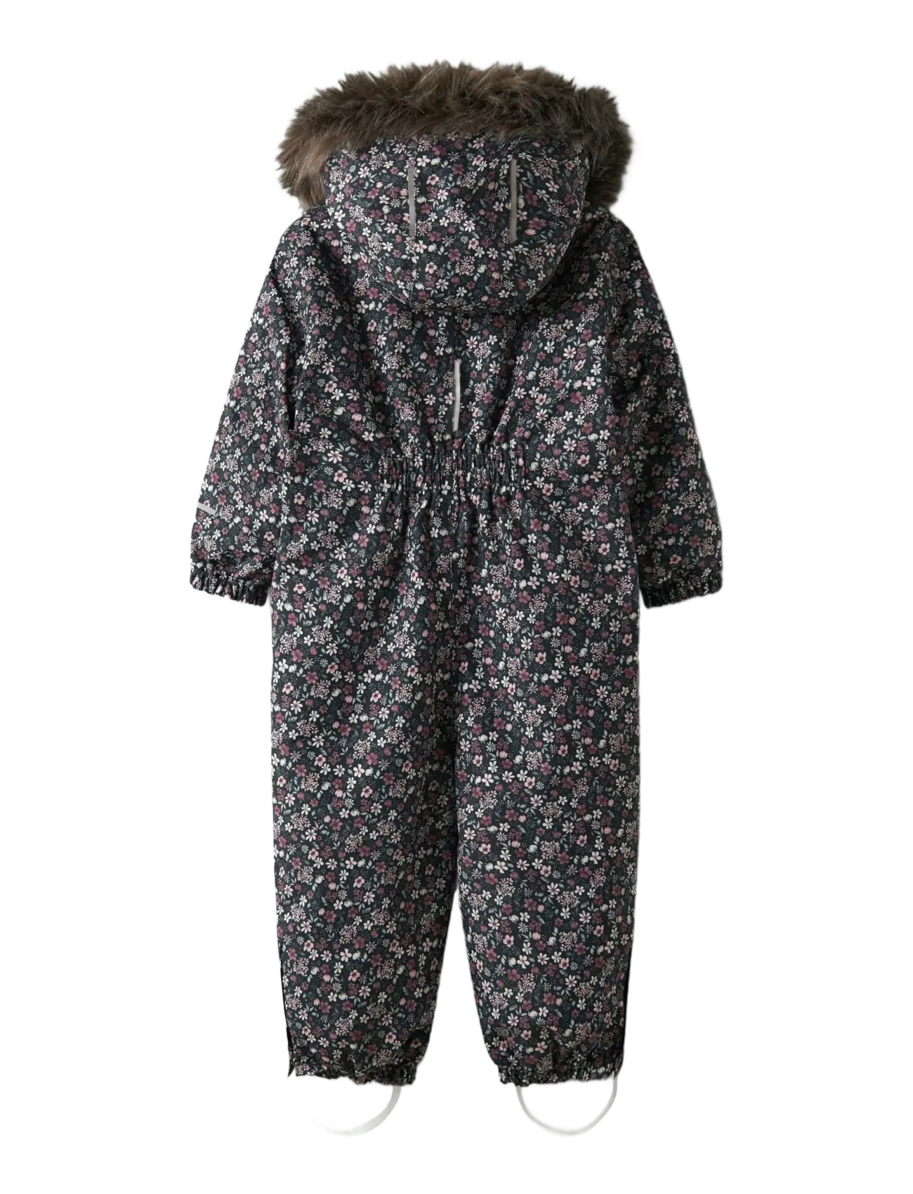 name it - NMFSNOW10 SUIT AOP FO NOOS - snowsuit - dark sapphire - 2
