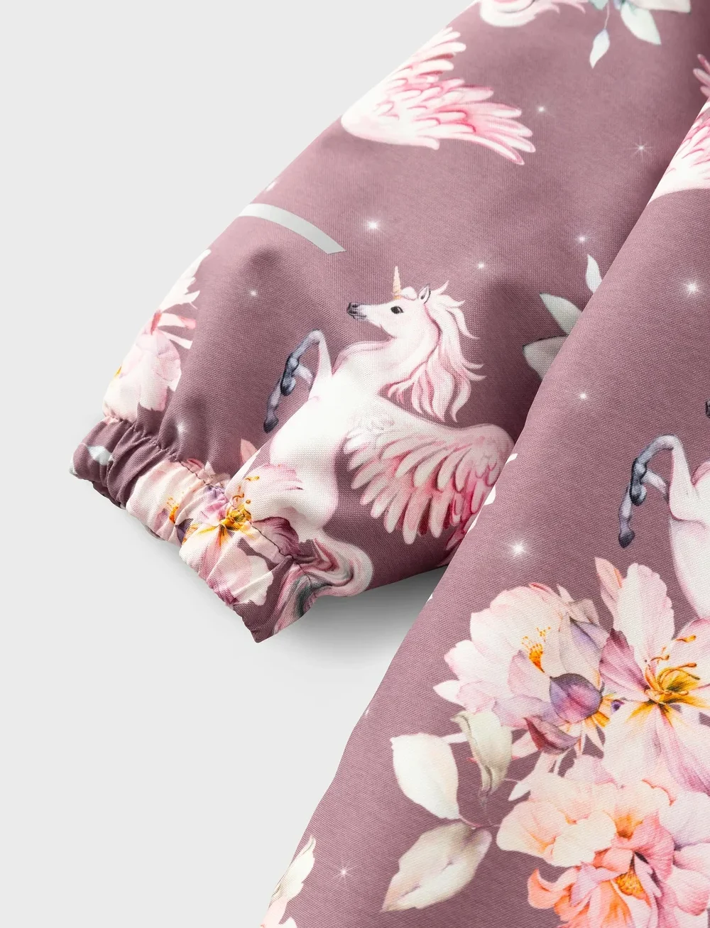 name it - NMFSNOW10 SUIT AOP FO NOOS - vinteroveraller - grape shake - 3