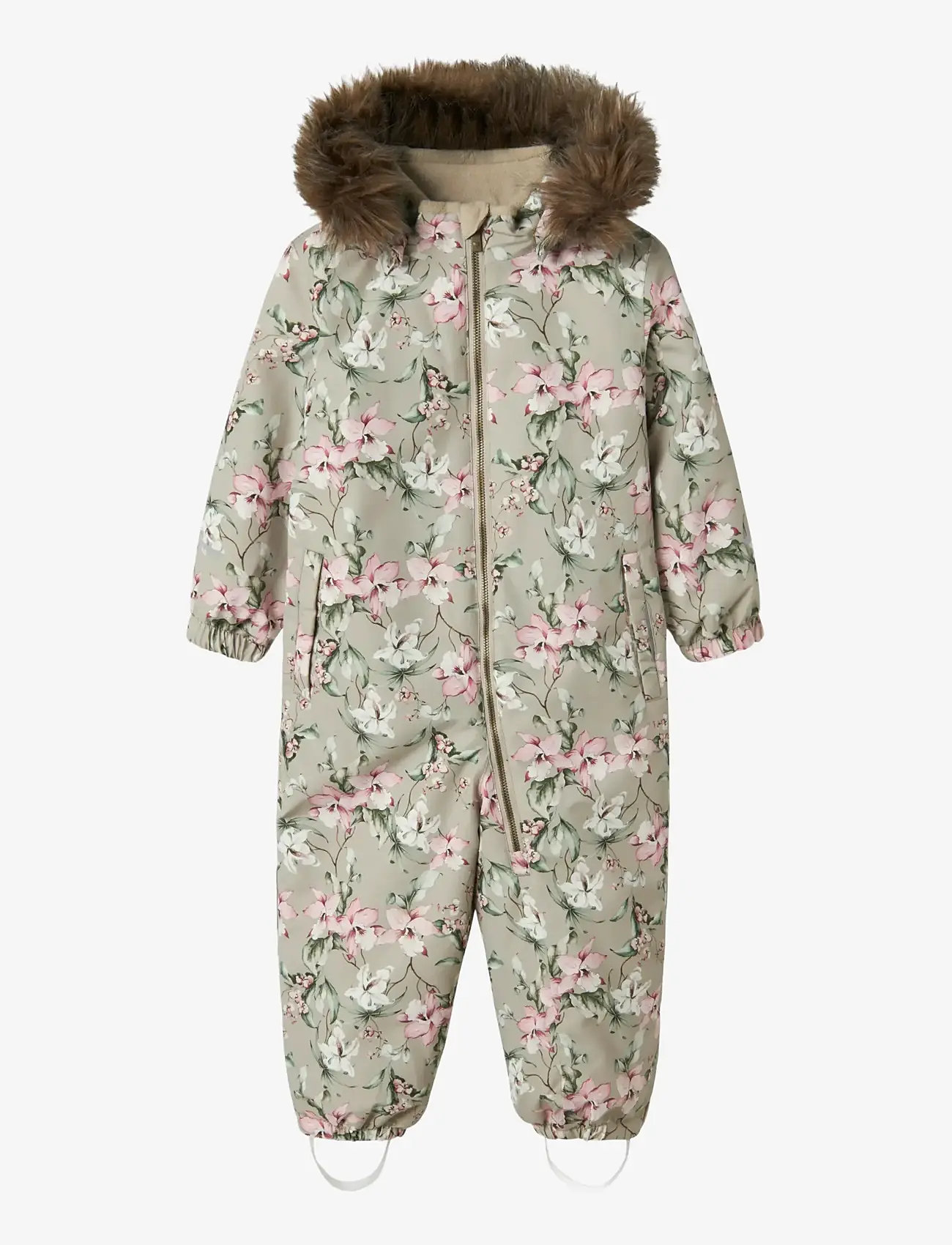 name it - NMFSNOW10 SUIT AOP FO NOOS - schneeanzug - pure cashmere - 0