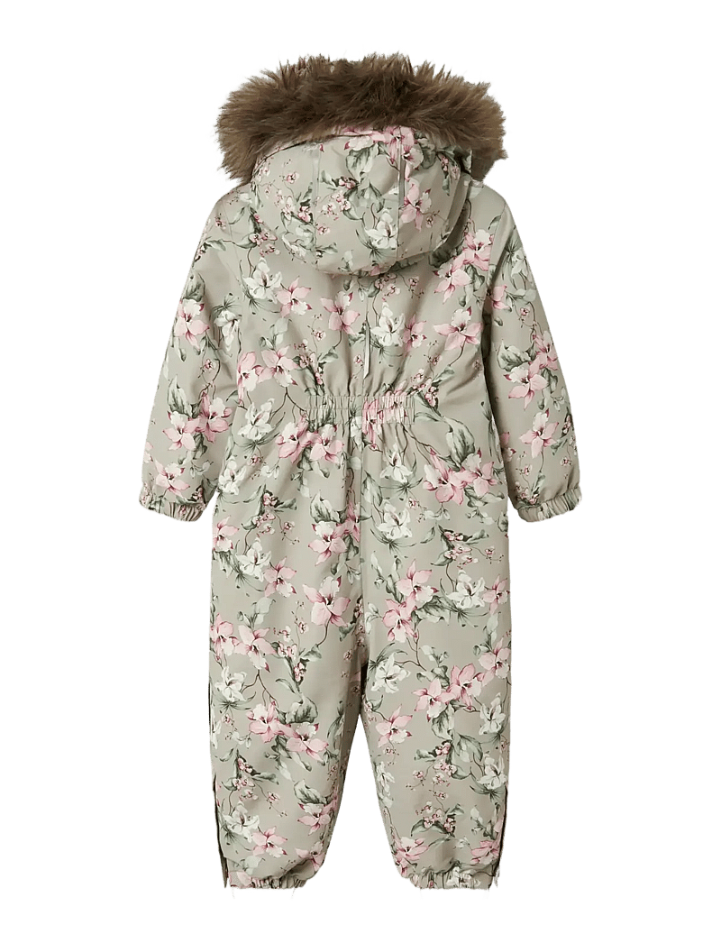 name it - NMFSNOW10 SUIT AOP FO NOOS - schneeanzug - pure cashmere - 1