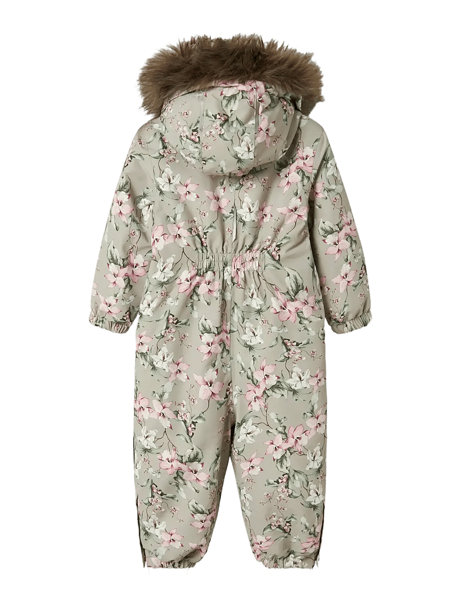 name it - NMFSNOW10 SUIT AOP FO NOOS - schneeanzug - pure cashmere - 2