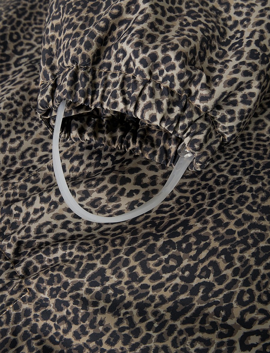 name it - NMFSNOW10 SUIT AOP FO NOOS - vinteroveraller - silver mink - 2