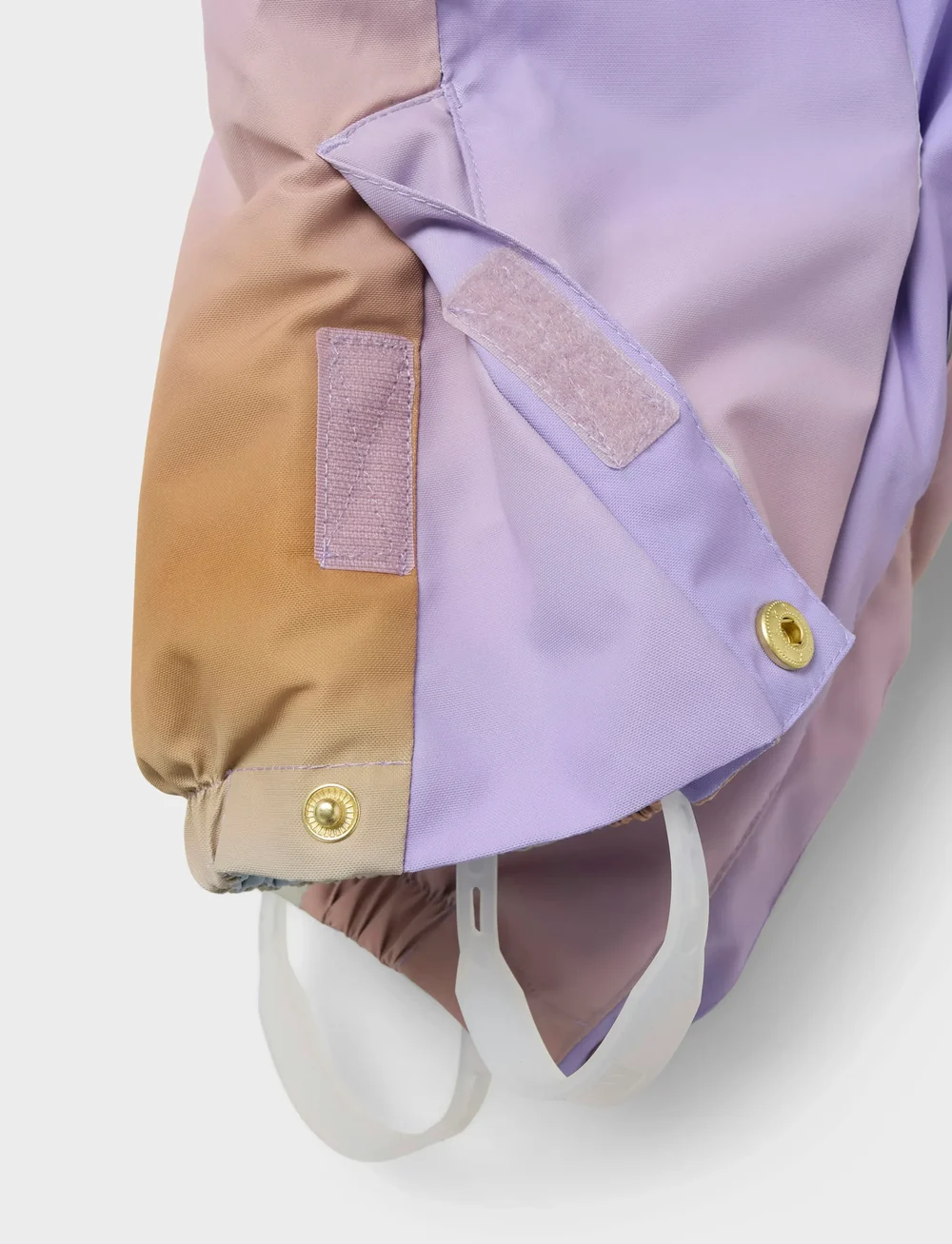 name it - NMFSNOW10 SUIT AOP FO NOOS - vinteroveraller - subdued blue - 2