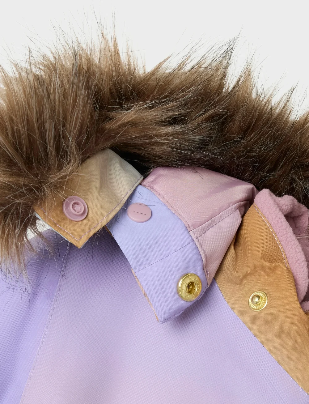 name it - NMFSNOW10 SUIT AOP FO NOOS - vinteroveraller - subdued blue - 3