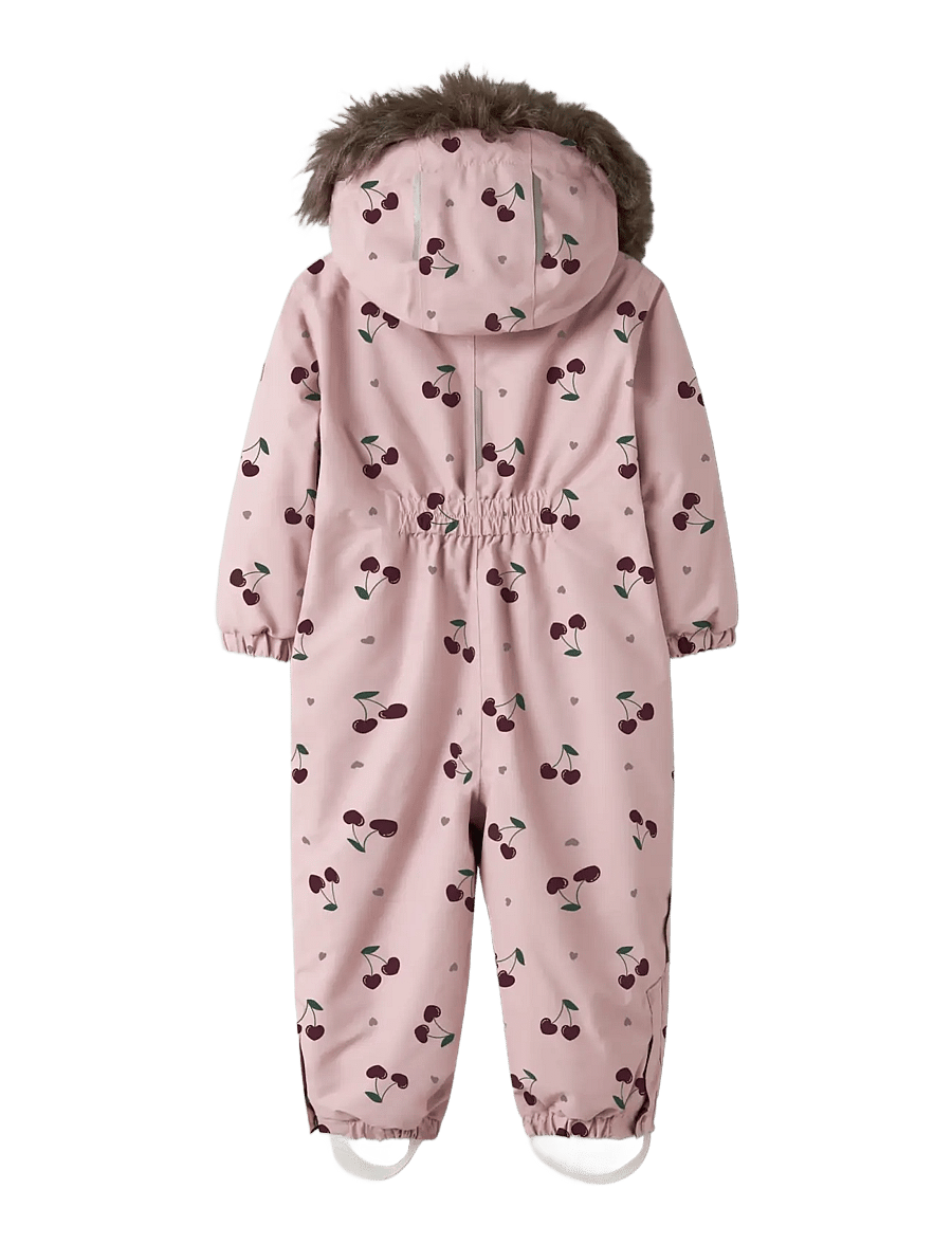 name it - NMFSNOW10 SUIT AOP FO NOOS - schneeanzug - violet ice - 1