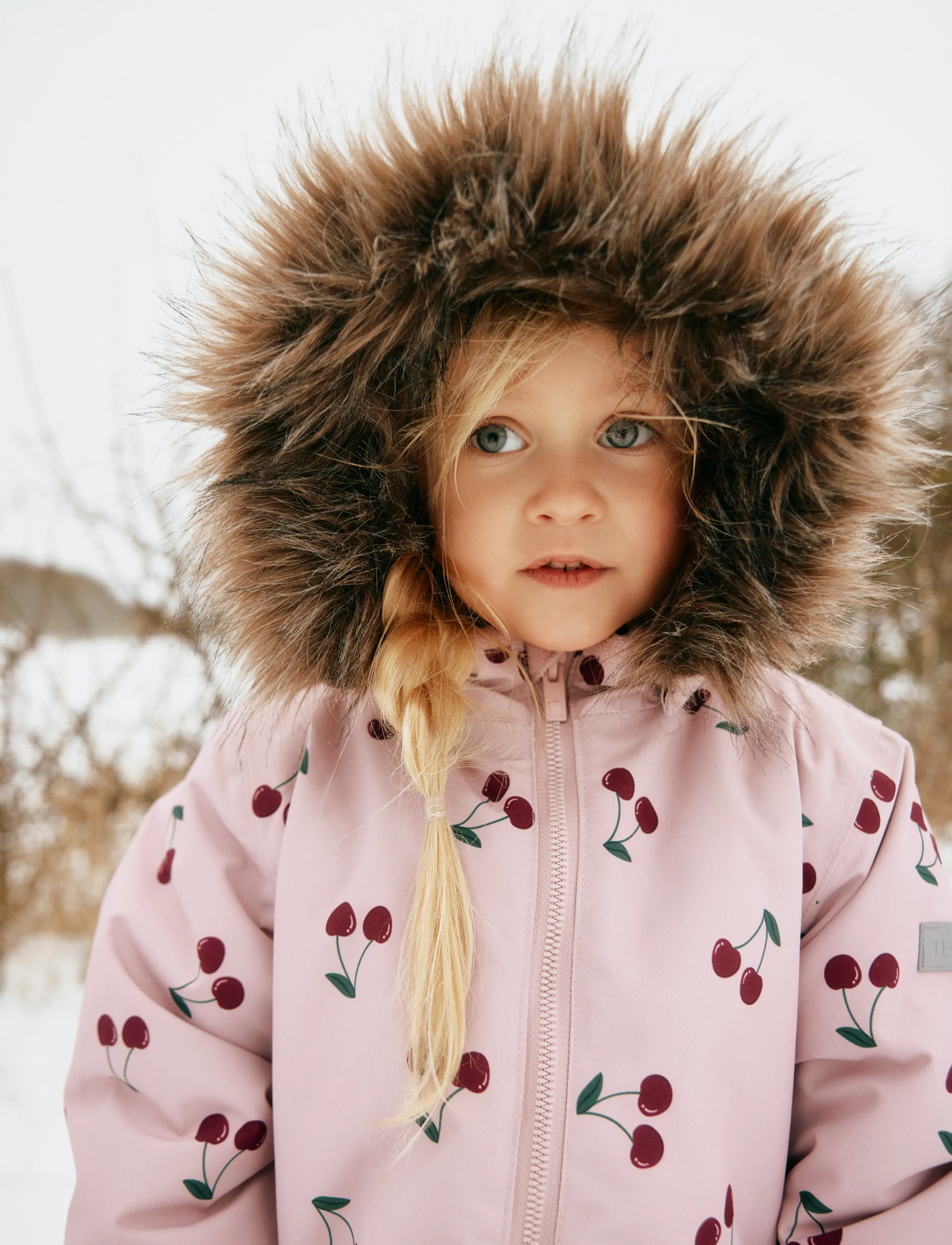 name it - NMFSNOW10 SUIT AOP FO NOOS - schneeanzug - violet ice - 2