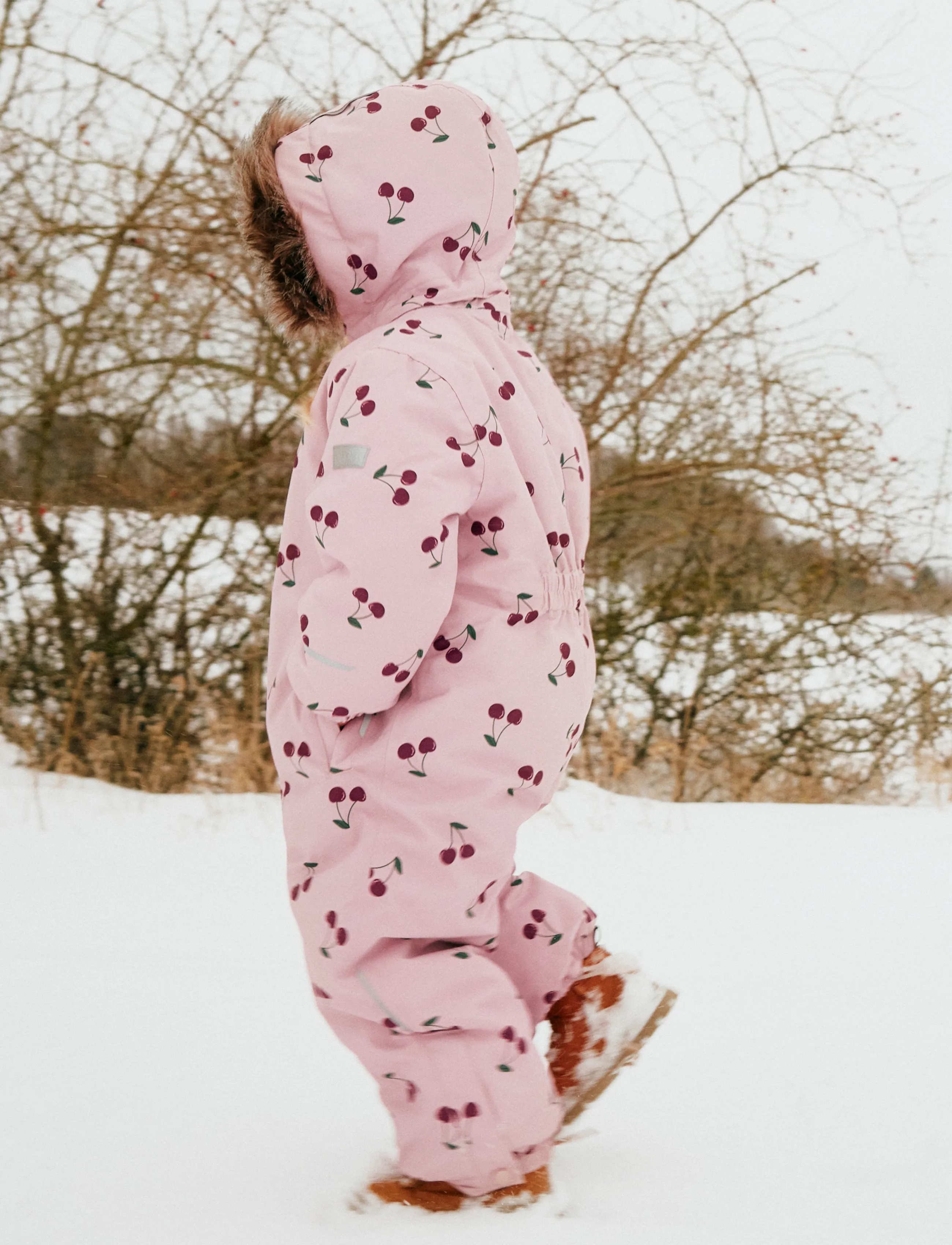 name it - NMFSNOW10 SUIT AOP FO NOOS - schneeanzug - violet ice - 3