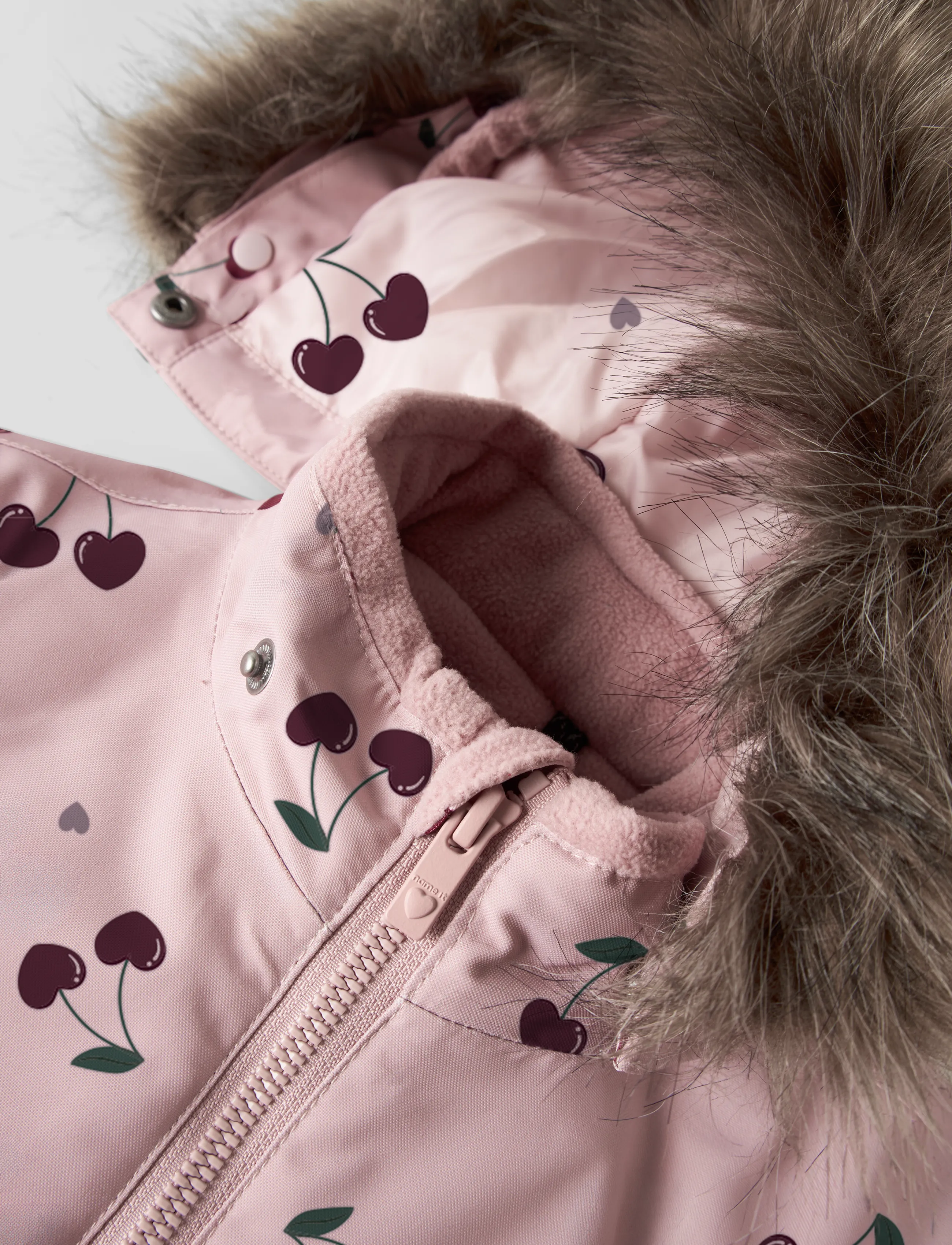 name it - NMFSNOW10 SUIT AOP FO NOOS - schneeanzug - violet ice - 5