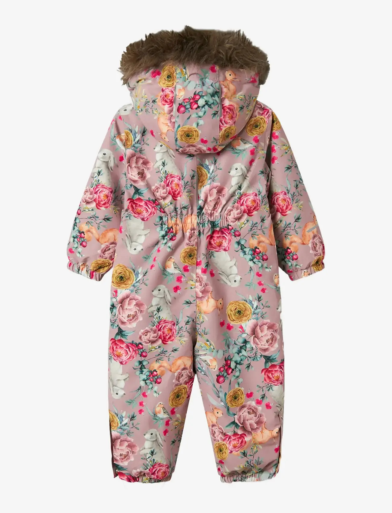 name it - NMFSNOW10 SUIT AOP FO NOOS - børn - woodrose - 1
