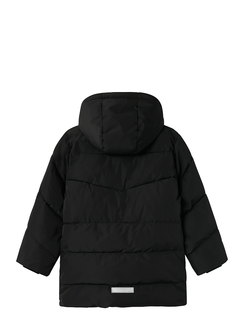 name it - NKFMEDOW03 JACKET LONG FO NOOS - skíðajakkar - black - 2