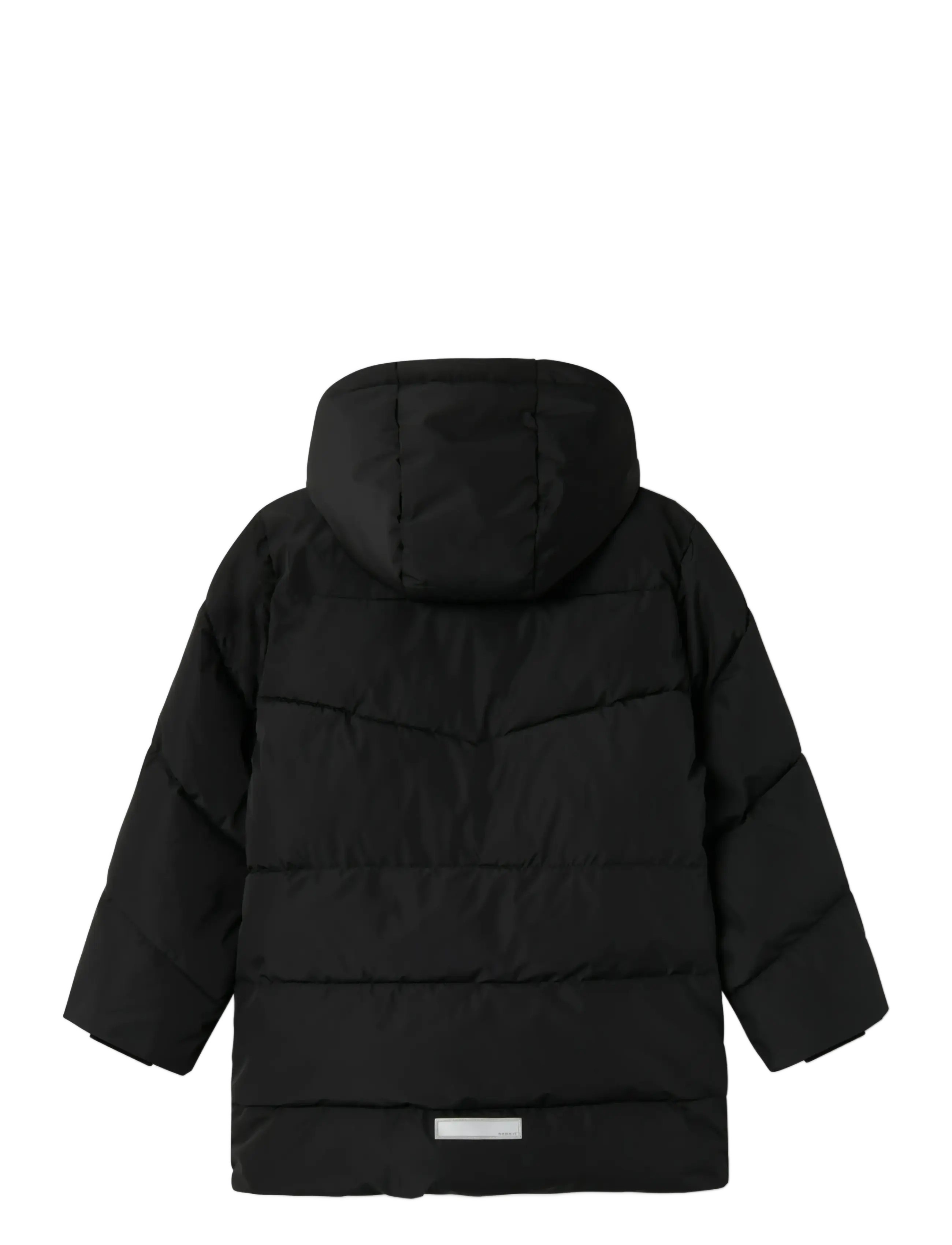 name it - NKFMEDOW03 JACKET LONG FO NOOS - vinterjakker - black - 2