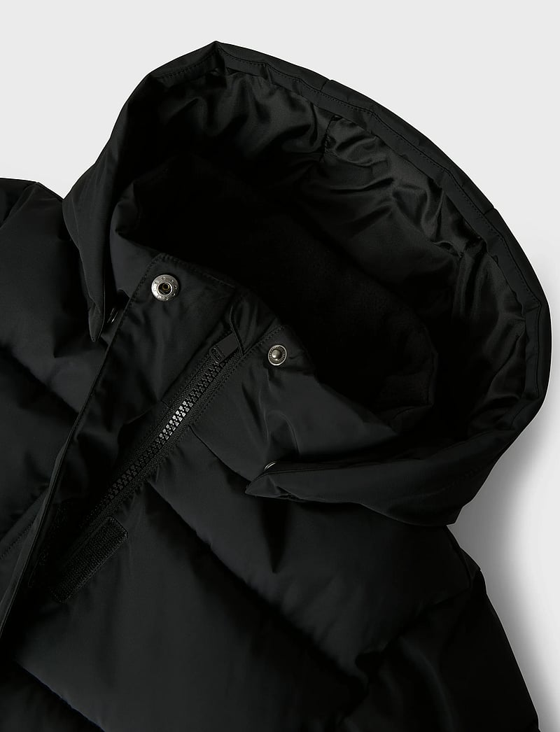 name it - NKFMEDOW03 JACKET LONG FO NOOS - skíðajakkar - black - 5