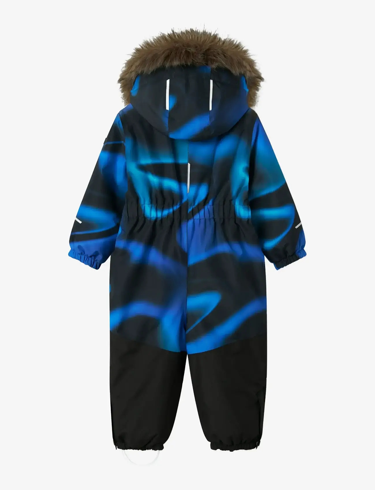 name it - NMMSNOW10 SUIT LINE AOP FO - schneeanzug - brilliant blue - 1