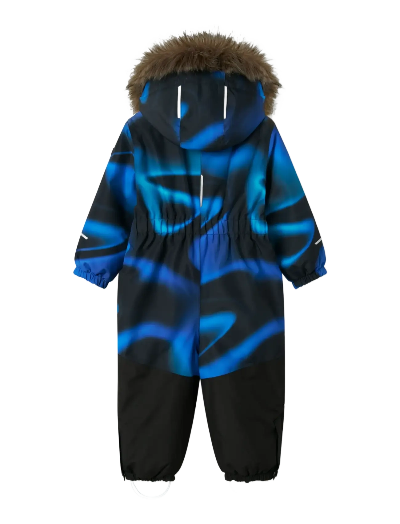 name it - NMMSNOW10 SUIT LINE AOP FO - kombinezoni - brilliant blue - 2
