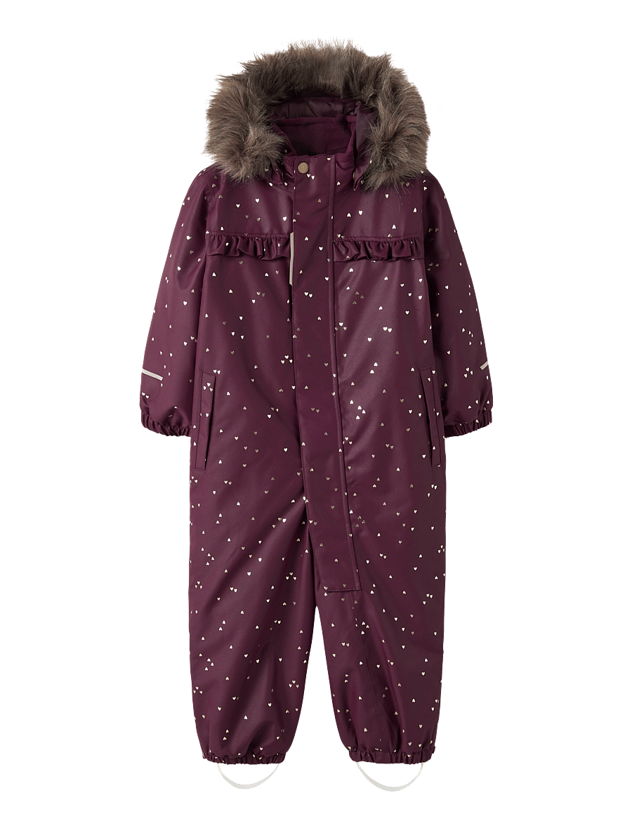 name it - NMFSNOW10 SUIT FRILL GLITTER FO - fig - 0
