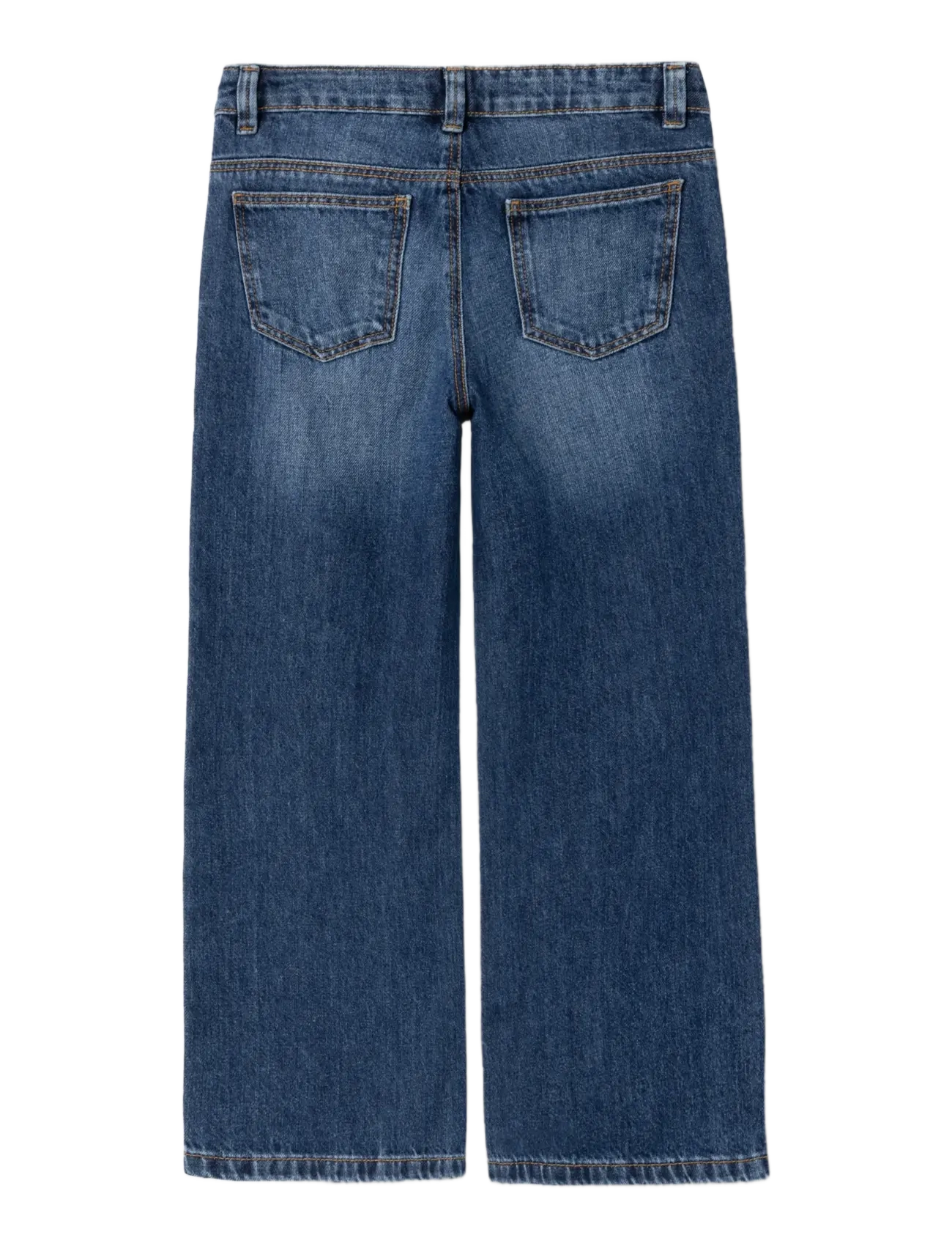 name it - NKFROSE WIDE JEANS 5529-BE NOOS - laia säärega teksad - dark blue denim - 1