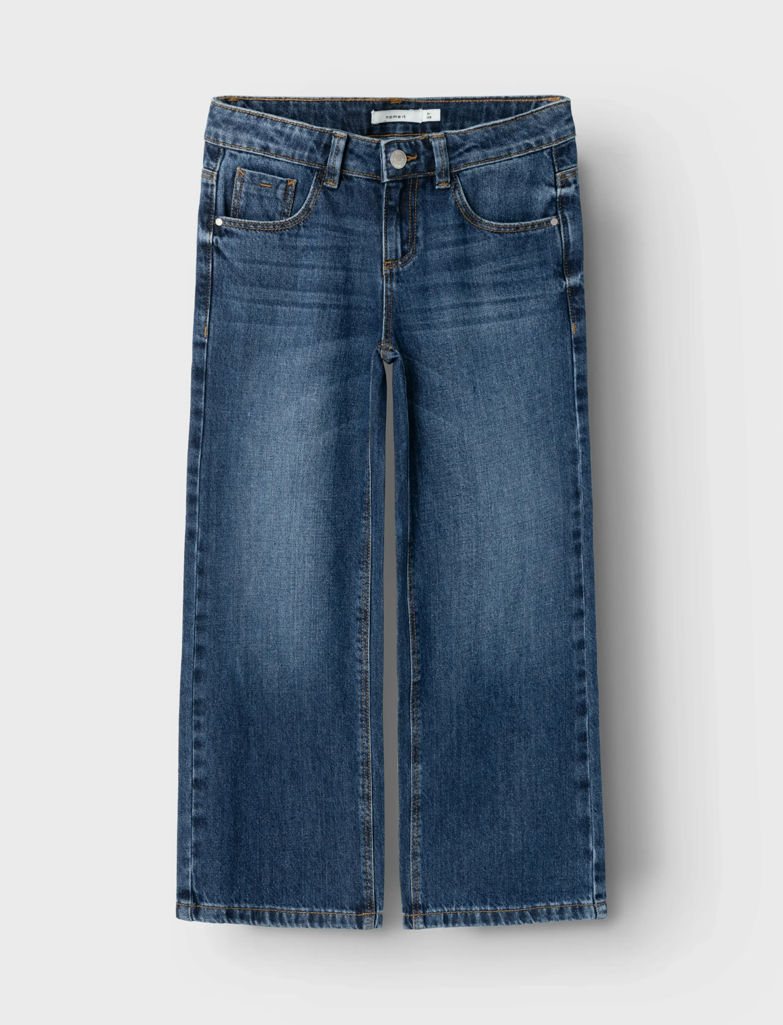 name it - NKFROSE WIDE JEANS 5529-BE NOOS - laia säärega teksad - dark blue denim - 2