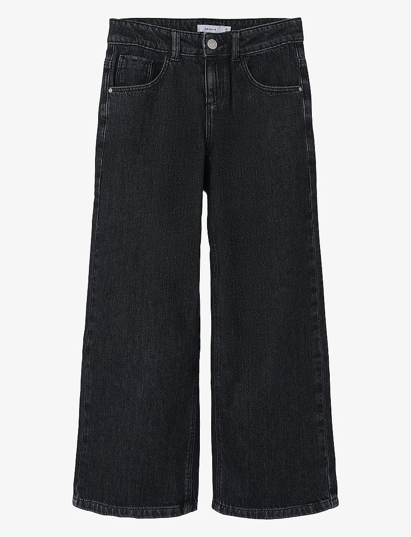 name it - NKFROSE WIDE JEANS 5529-BE NOOS - brede jeans - dark grey denim - 1