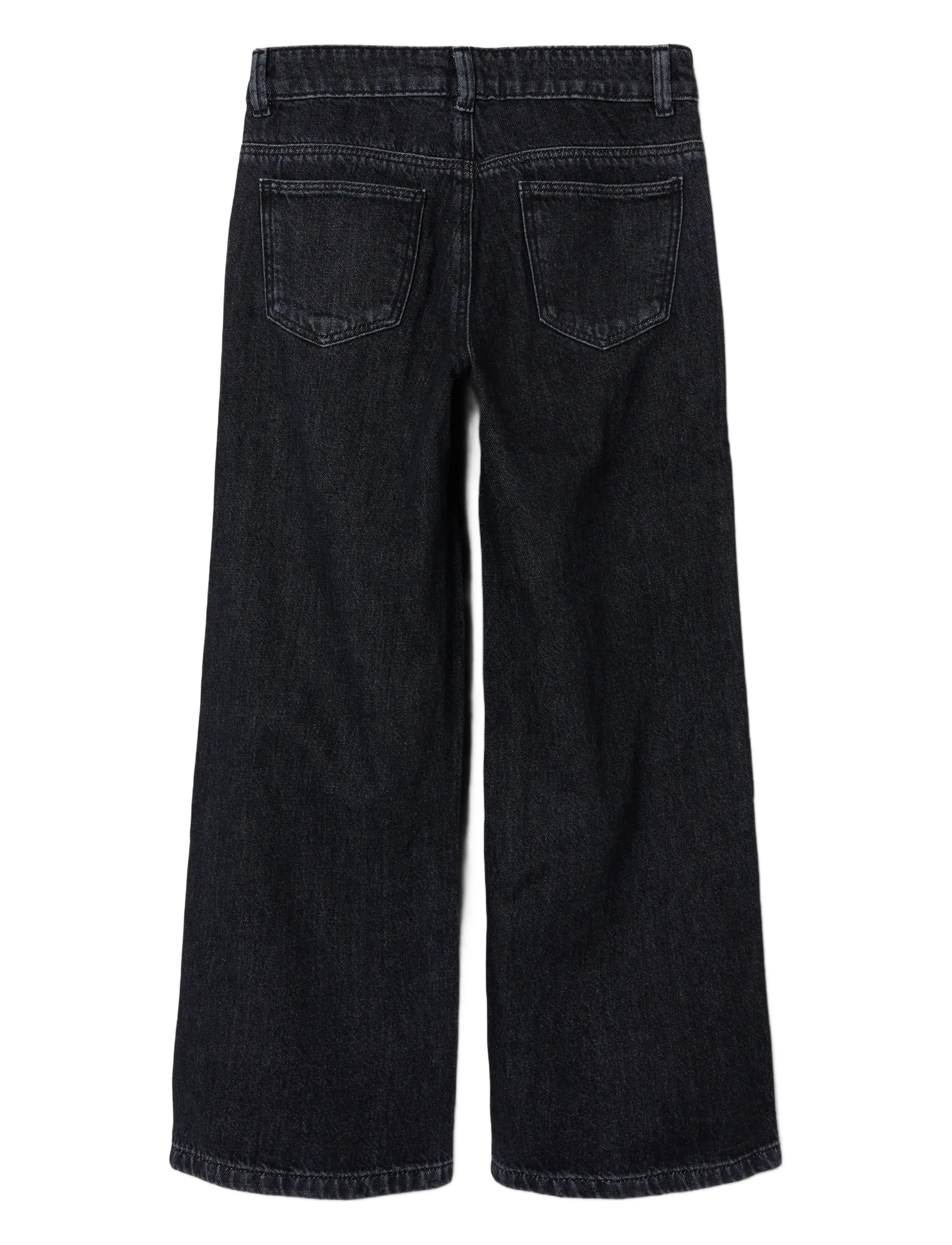 name it - NKFROSE WIDE JEANS 5529-BE NOOS - laia säärega teksad - dark grey denim - 2