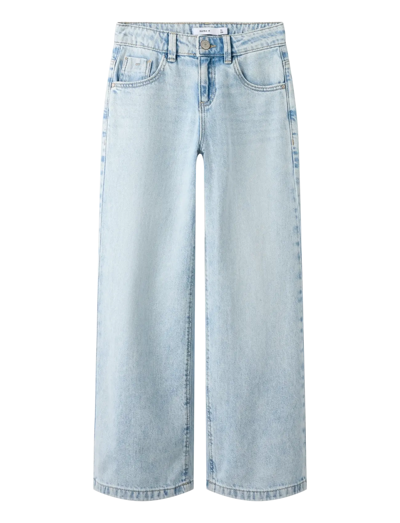 NKFROSE WIDE JEANS 5529-BE NOOS - LIGHT BLUE DENIM