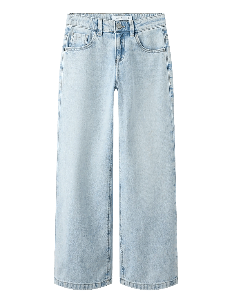 name it - NKFROSE WIDE JEANS 5529-BE NOOS - laia säärega teksad - light blue denim - 1