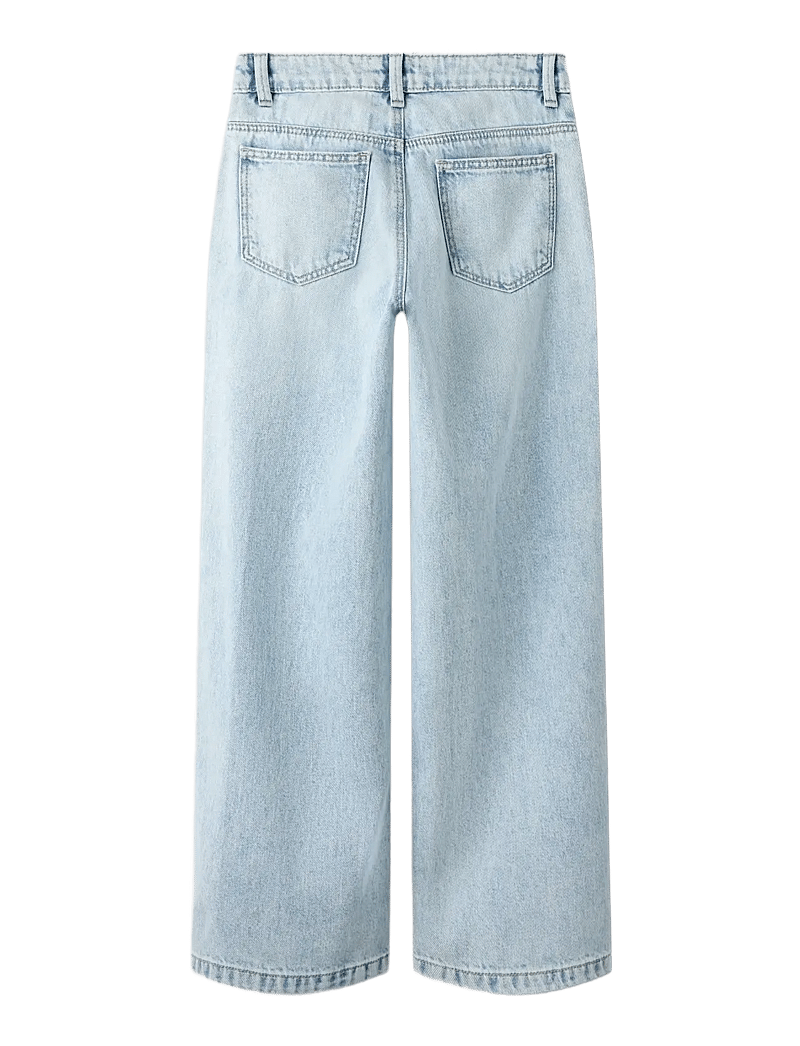 name it - NKFROSE WIDE JEANS 5529-BE NOOS - laia säärega teksad - light blue denim - 2