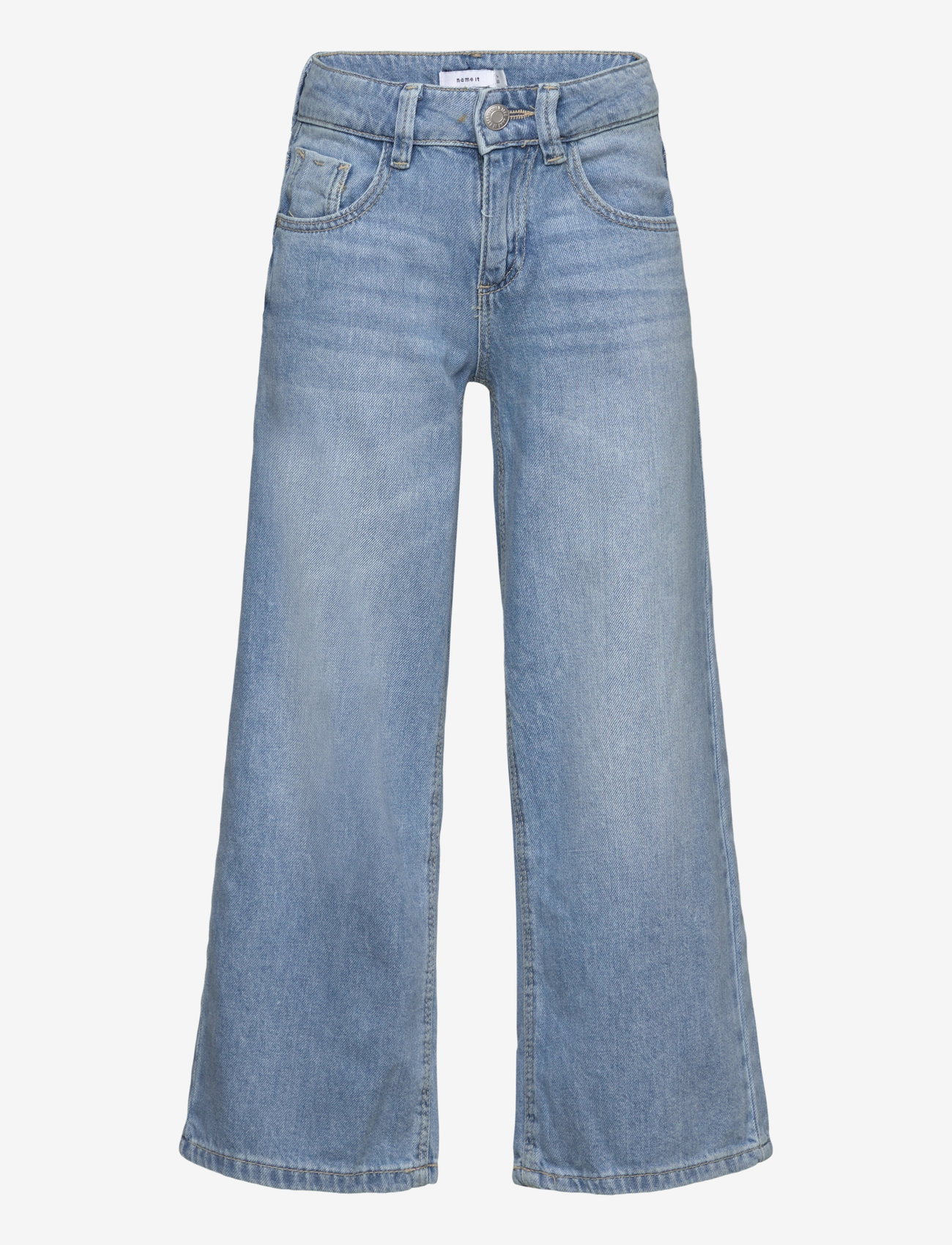 name it - NKFROSE WIDE JEANS 5529-BE NOOS - brede jeans - medium blue denim - 1