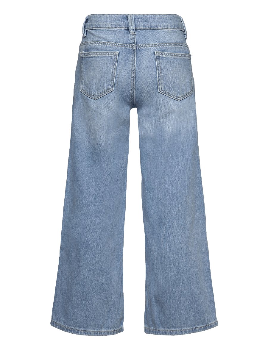 name it - NKFROSE WIDE JEANS 5529-BE NOOS - jeans met wijde pijpen - medium blue denim - 2