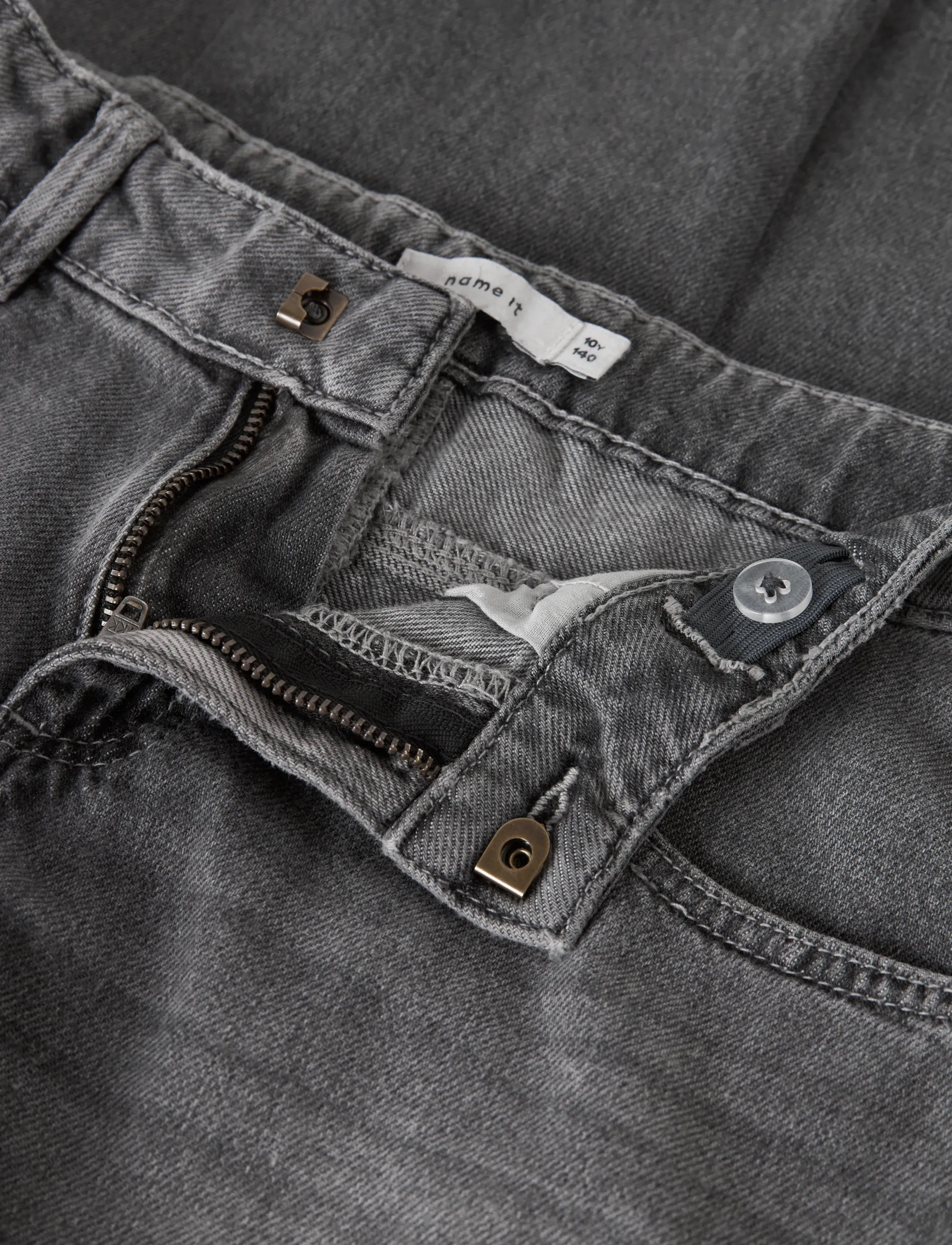 name it - NKFROSE WIDE JEANS 5529-BE NOOS - brede jeans - medium grey denim - 5