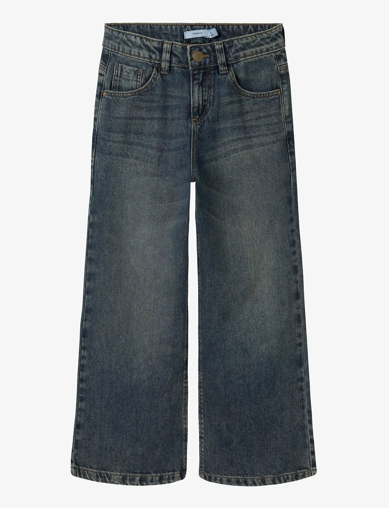 name it - NKFROSE WIDE JEANS 5529-BE NOOS - vida jeans - vintage dark blue denim - 1