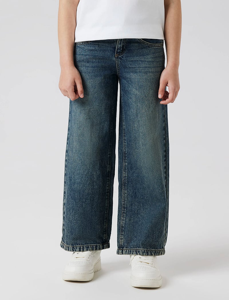 name it - NKFROSE WIDE JEANS 5529-BE NOOS - vida jeans - vintage dark blue denim - 4