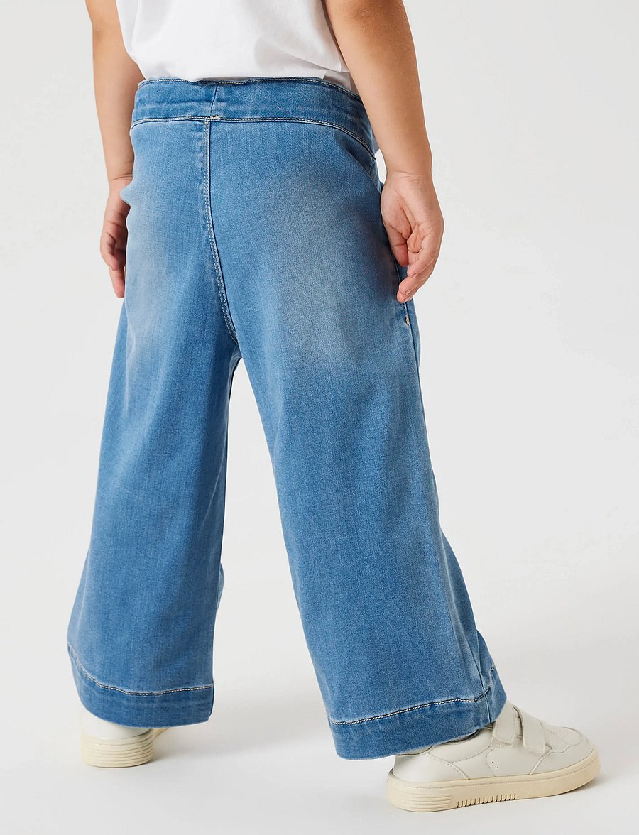 name it - NMFBELLA WIDE JEANS 6485-TO NOOS - brede jeans - medium blue denim - 3