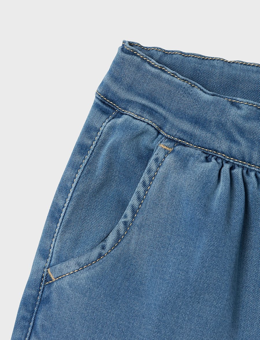 name it - NMFBELLA WIDE JEANS 6485-TO NOOS - brede jeans - medium blue denim - 4